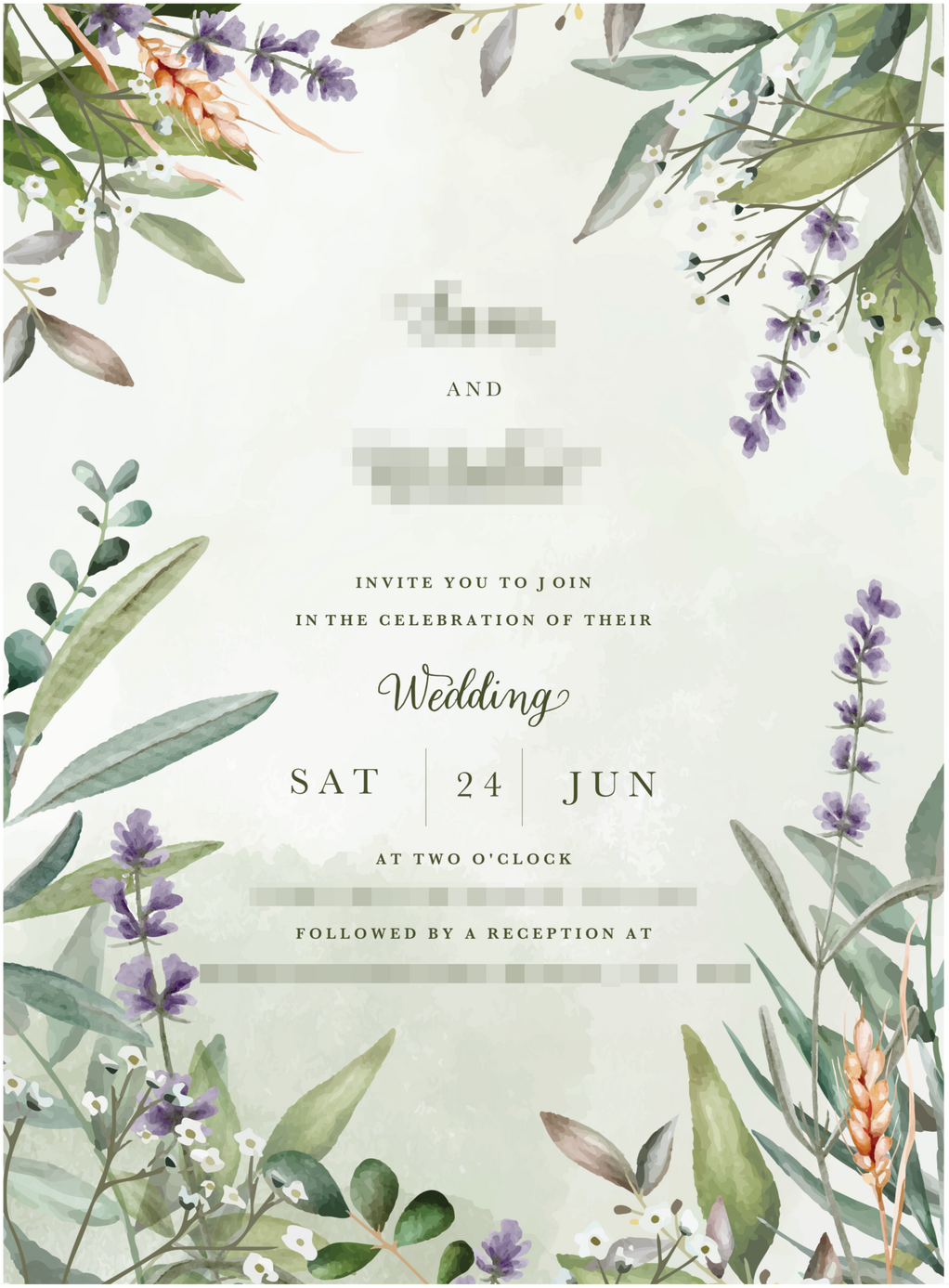 Wedding Invitation